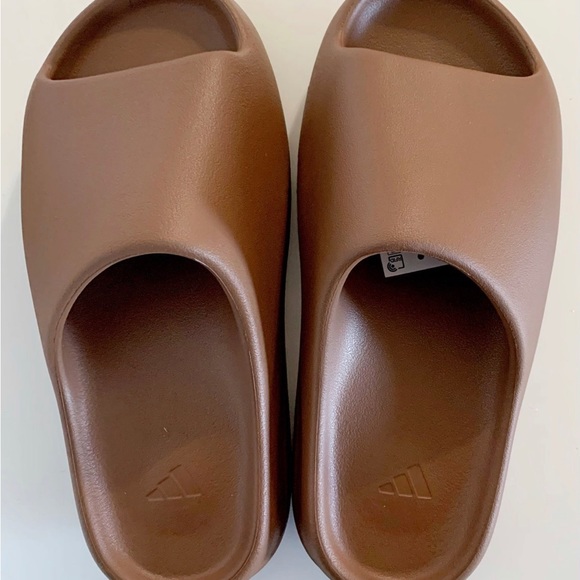 adidas ❌SOLD🎁Yeezy Slide Flax NEW Mens 10 - Picture 6 of 7